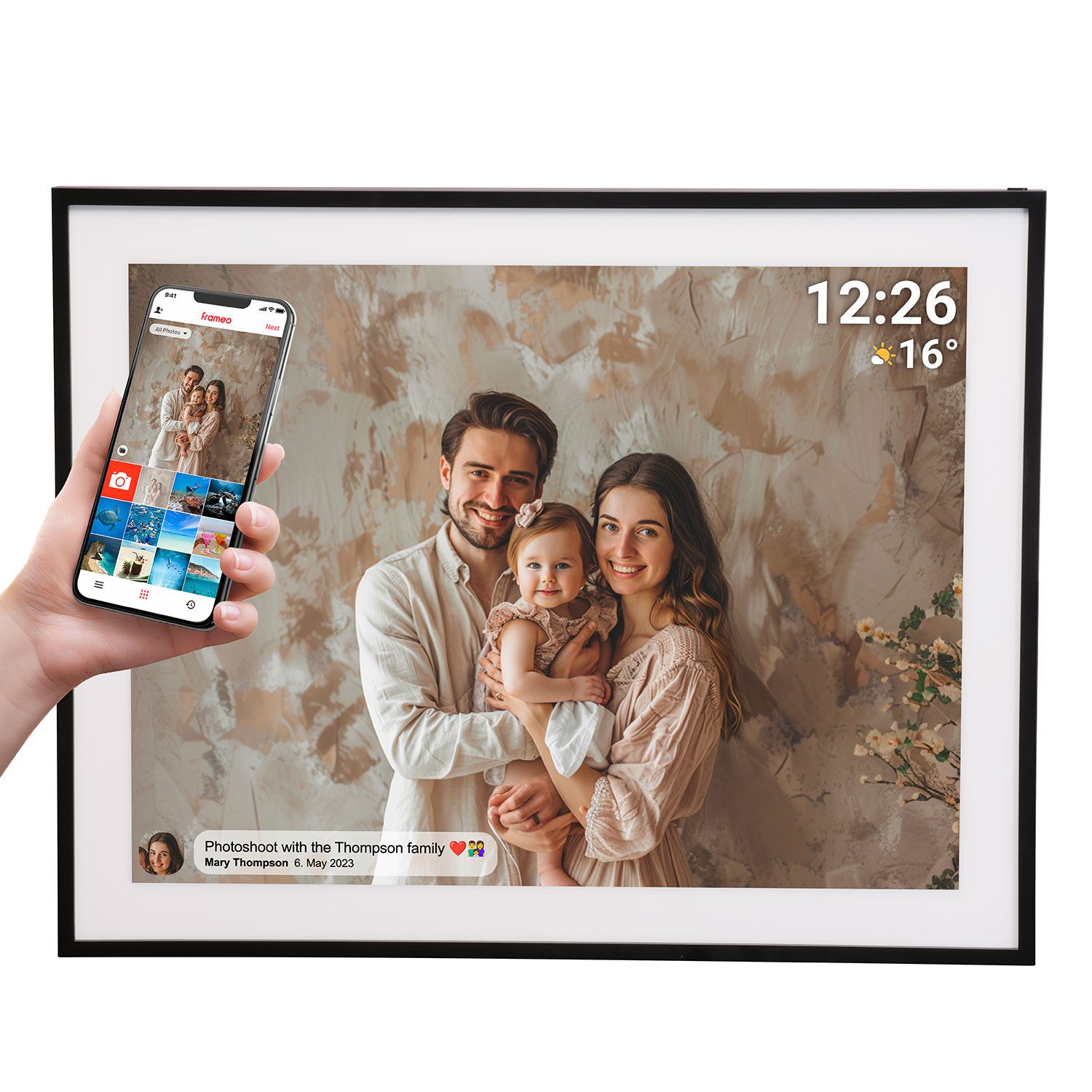Denver Frameo PFF-1970 Digitaler Bilderrahmen (16 günstig online kaufen