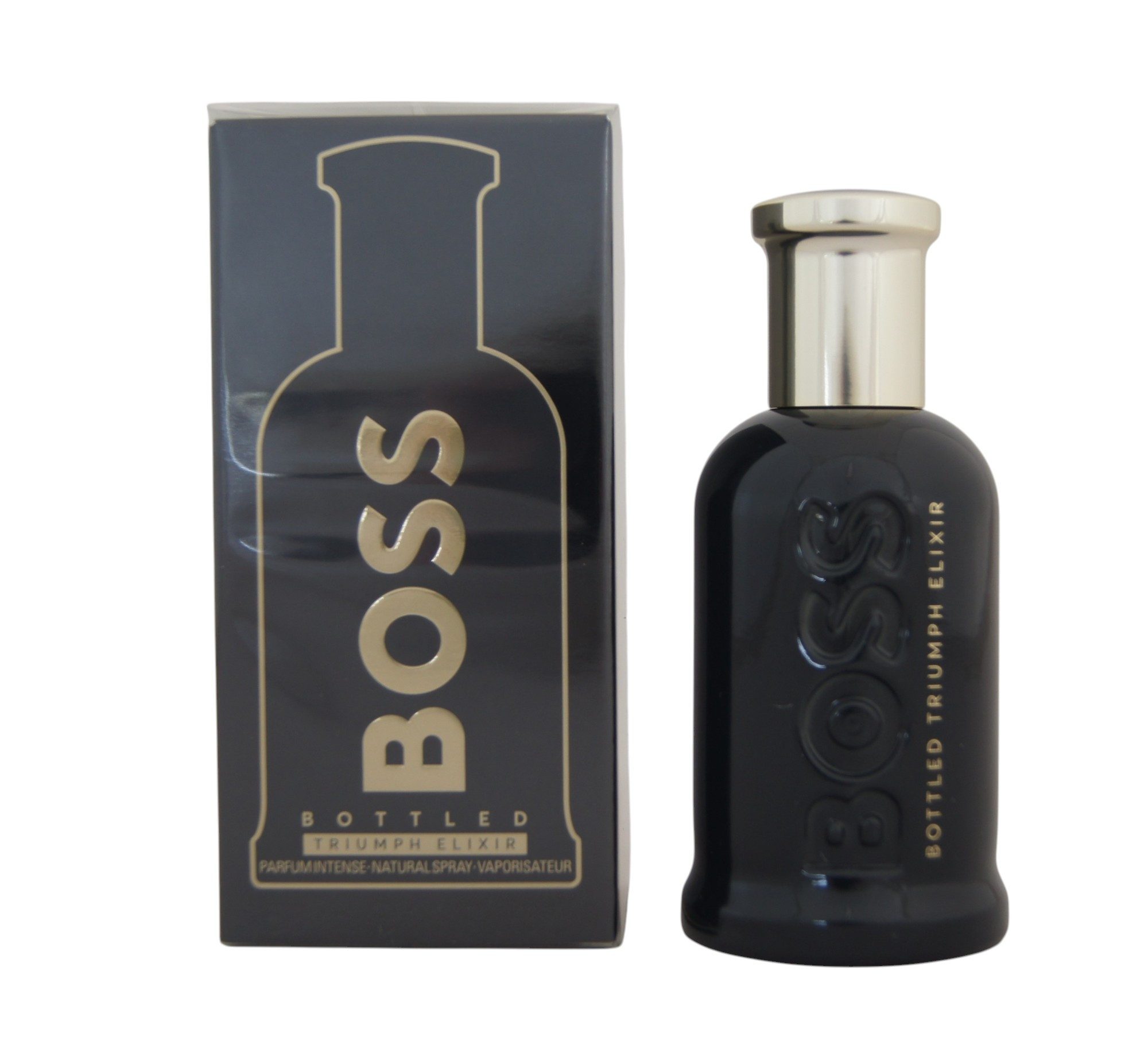 BOSS Eau de Parfum Hugo Boss Bottled Triumph Elixir Parfum Intense 100ml