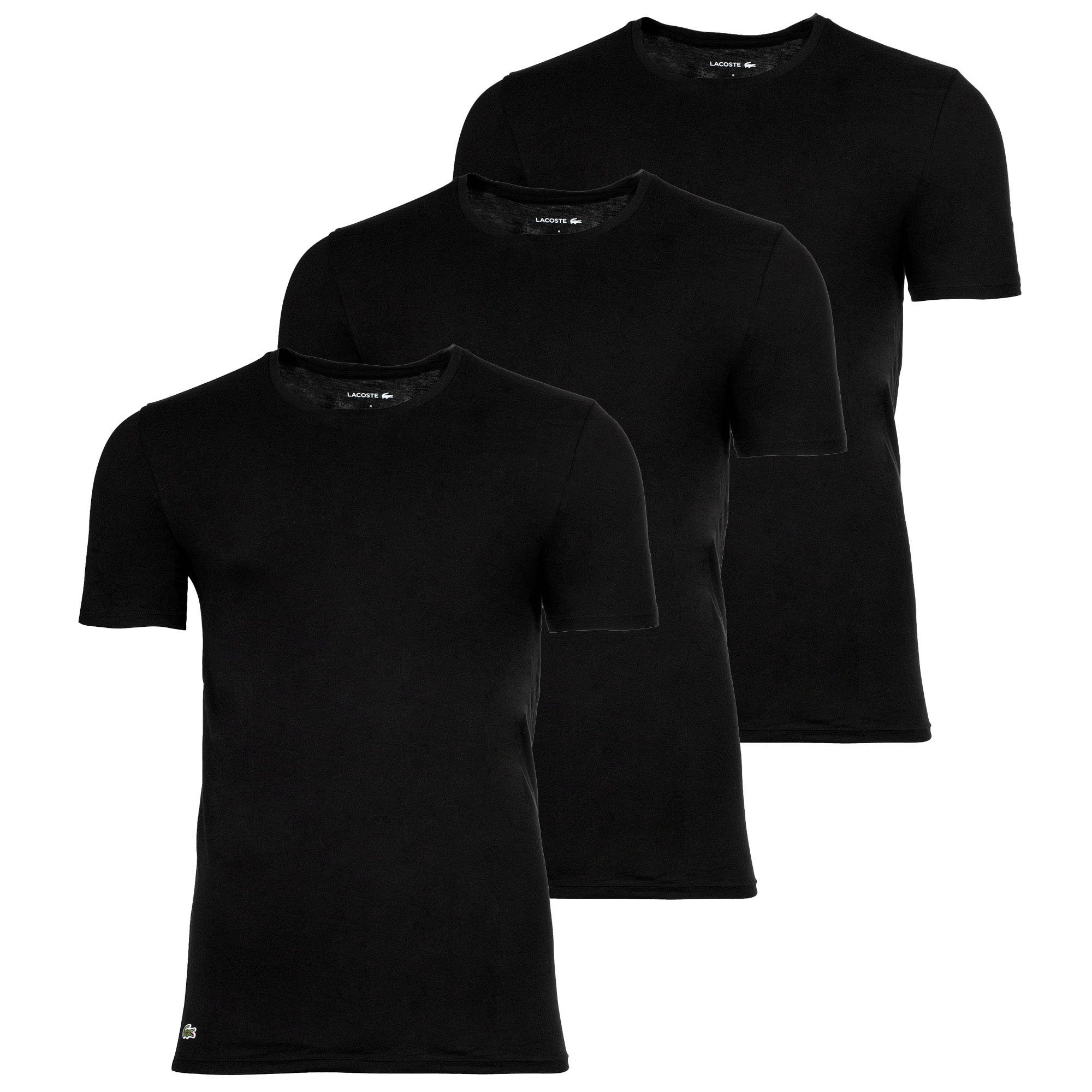 Lacoste T-Shirt Herren T-Shirt 3er Pack Baumwolle (Packung, 3er Pack) günstig online kaufen