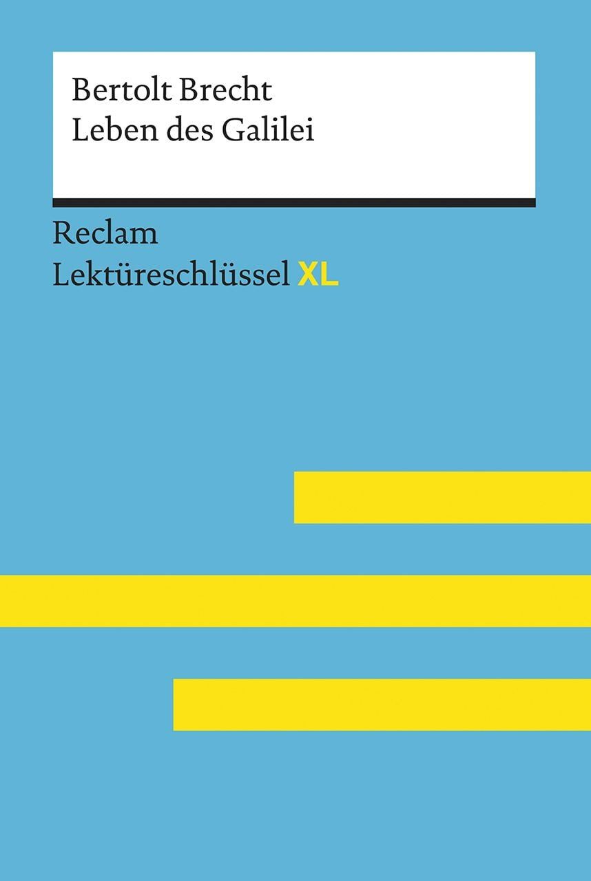 Schulbuch Leben des Galilei von Bertolt Brecht Lektüreschlüssel mit Inhaltsangab Bertolt Brecht, Maximilian Nutz