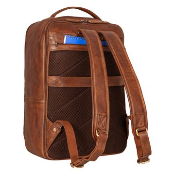 STILORD Notebookrucksack "Beck" Business Rucksack Herren Leder