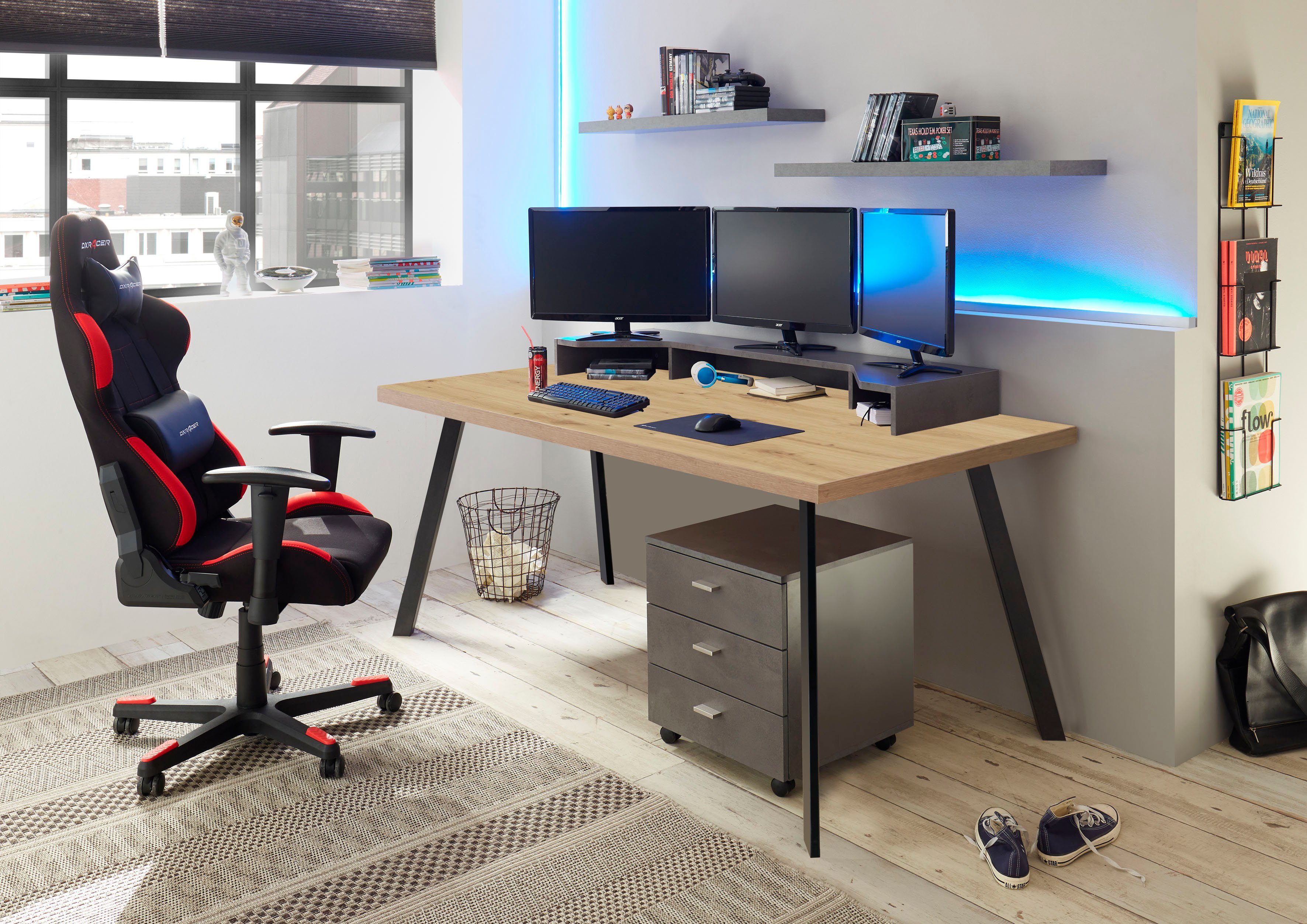 Mäusbacher Büromöbel-Set Big System Office, (5-tlg)