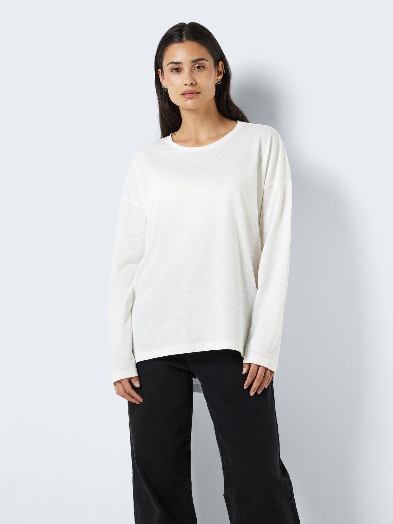 Noisy may Longpullover NMMATHILDE L/S O-NECK günstig online kaufen