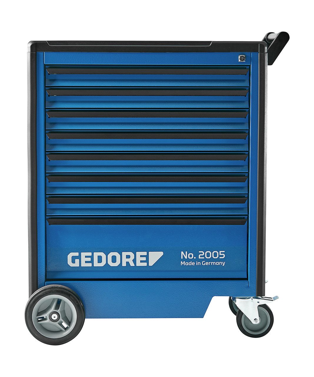 Gedore Werkzeugkoffer 2005 0701 Werkzeugwagen mit 8 Schubladen
