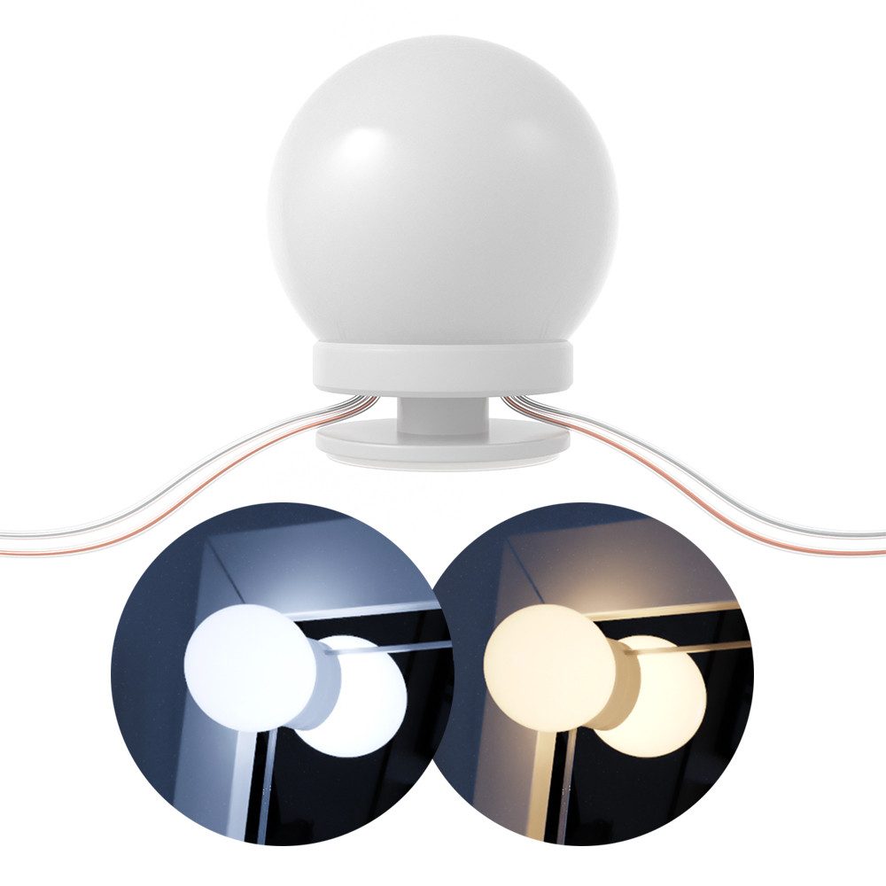 Vicco LED-Lichterkette LED-Beleuchtung FÜR Schminktisch Frisiertisch Lichter für Make-Up – Bild 5 von 5