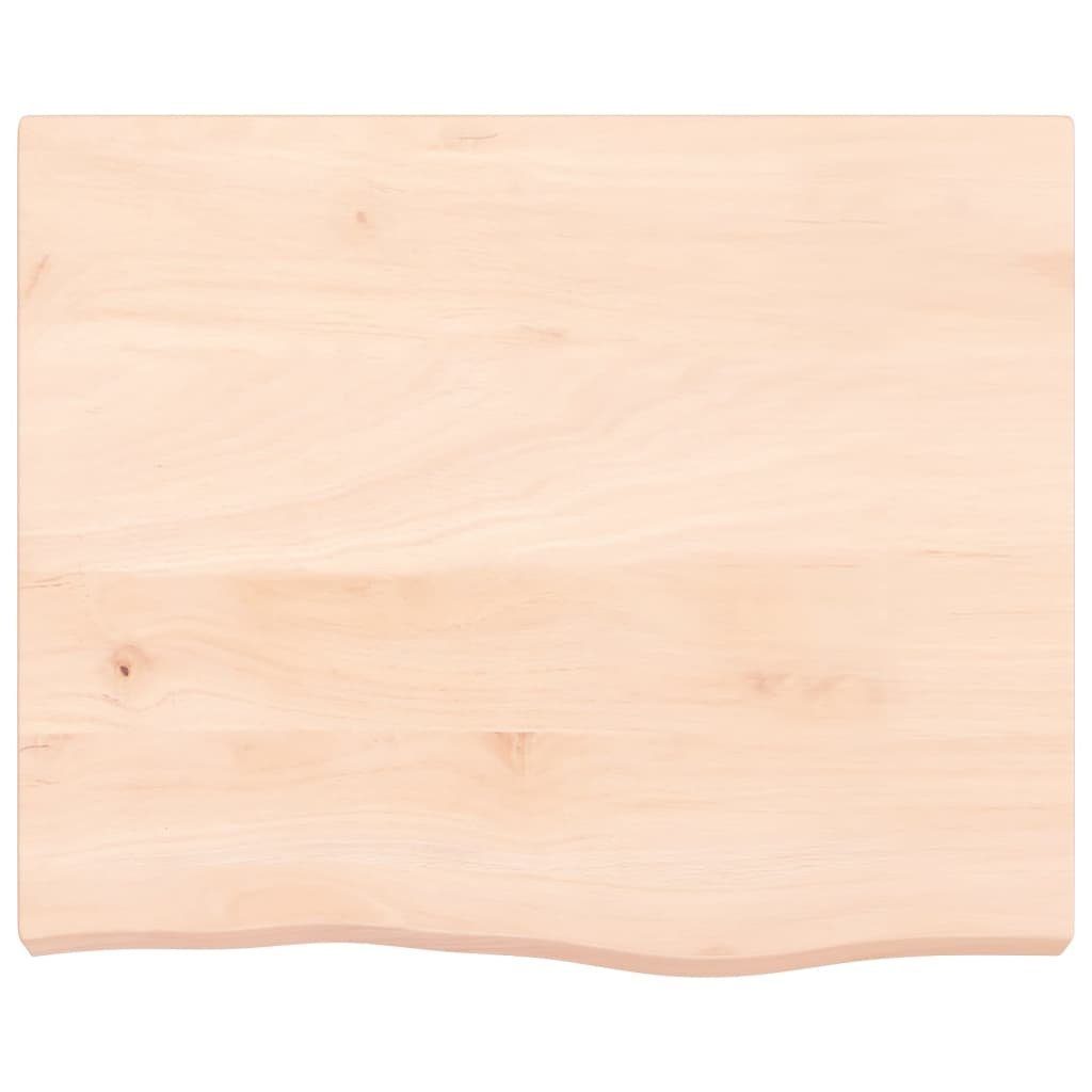 Eiche furnicato Unbehandelt Tischplatte cm 60x50x(2-6) Massivholz