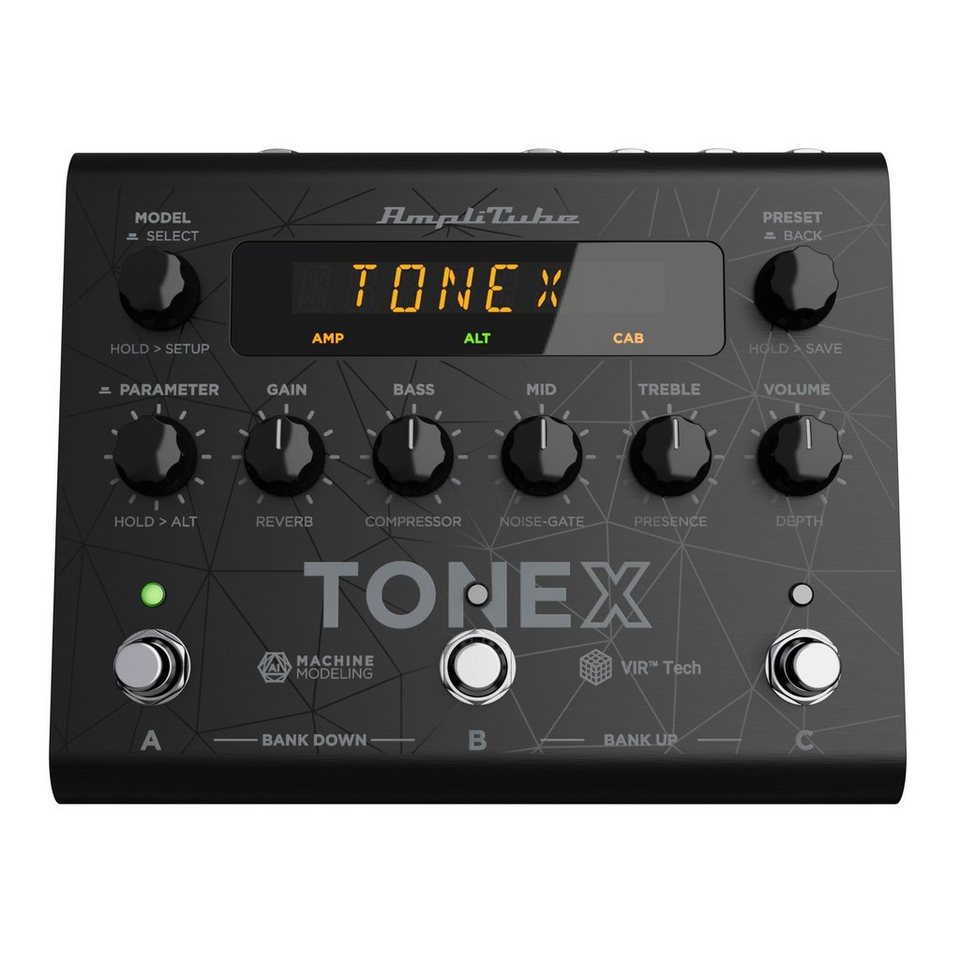 IK Multimedia Vorverstärker (TONEX Pedal - E-Gitarren Vorverstärker)