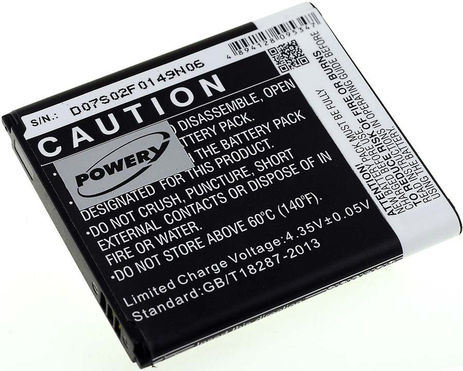 Powery Akku für Samsung SM-G355 Smartphone-Akku 2000 mAh (3.8 V)