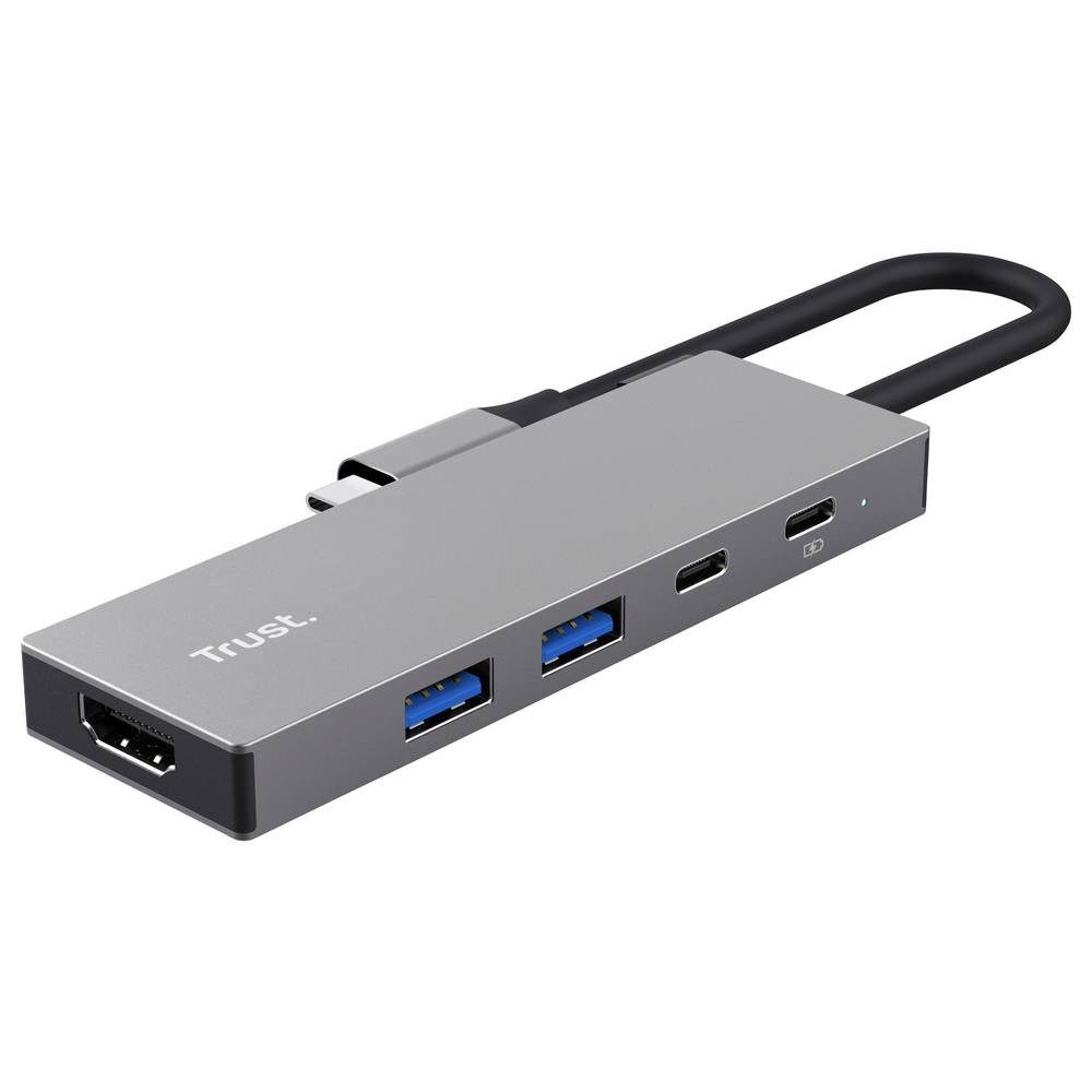 Trust Laptop-Dockingstation USB-C® Dockingstation Dalyx Passend für Marke Dockingstations: