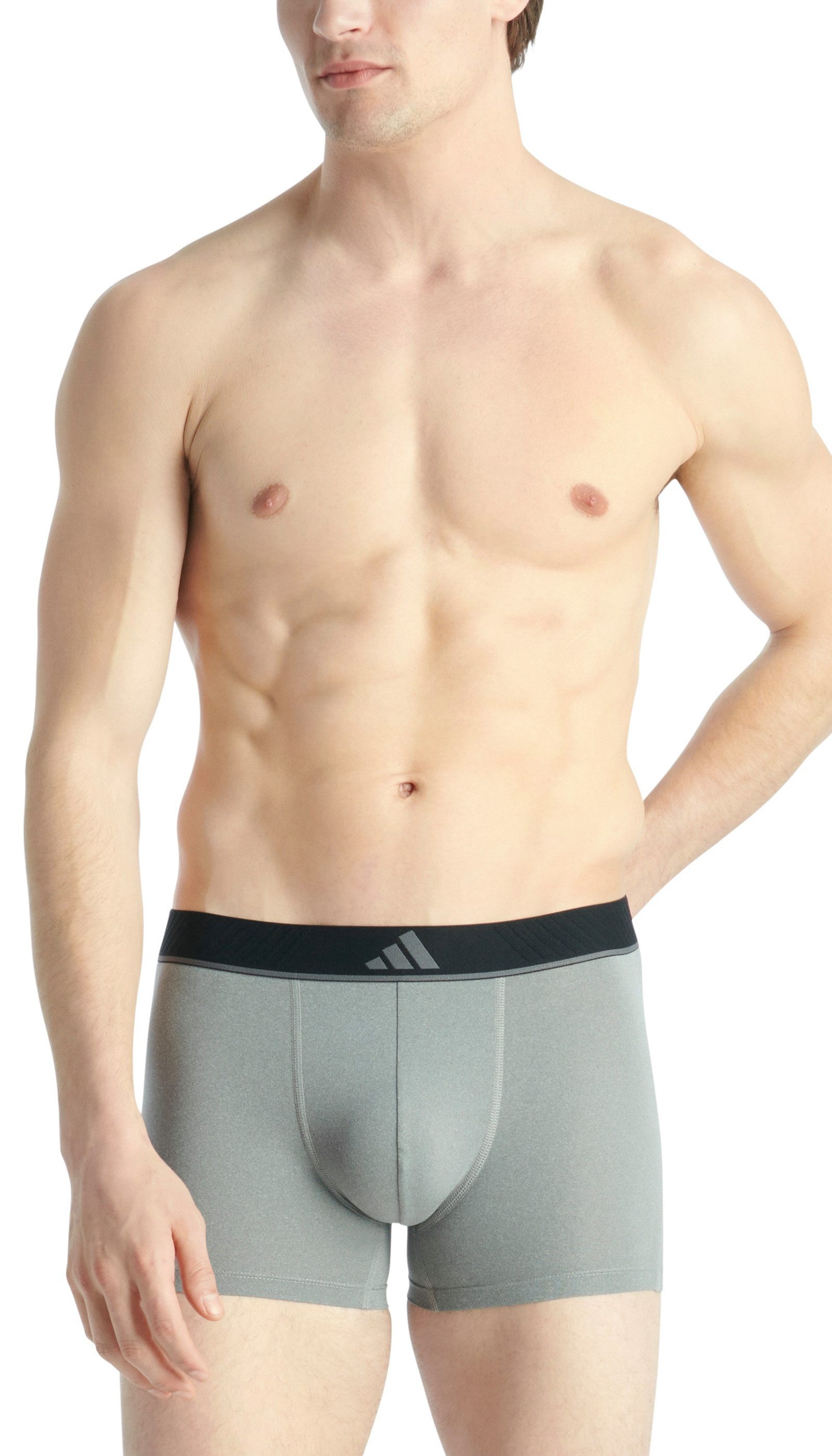 adidas Sportswear Trunk Active Micro Flex (3er Pack) elastischer Bund, weich, Mikrofaser, ohne Eingriff