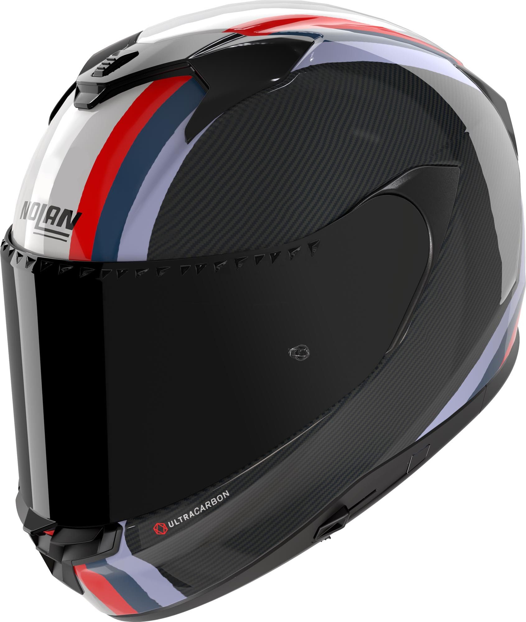 NOLAN Motorradhelm X-904 Ultra Carbon Gemini Helm, vorbereitet für Kommunikationssystem,Notfallsystem-Polsterung (EQ