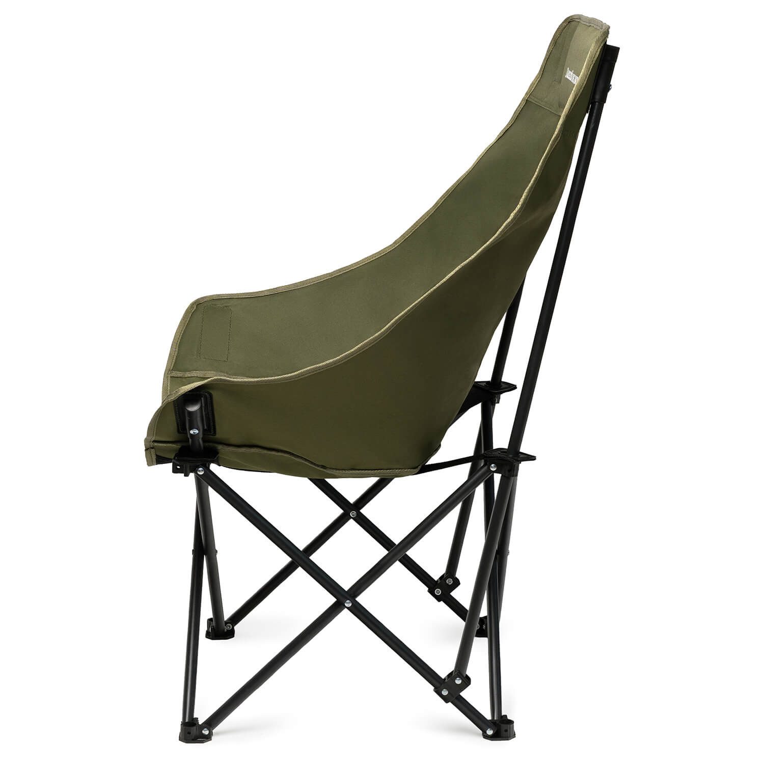 Delphin.sk Campingstuhl Delphin Wasabi Klappstuhl Hohe Rücken Angelstuhl faltbar