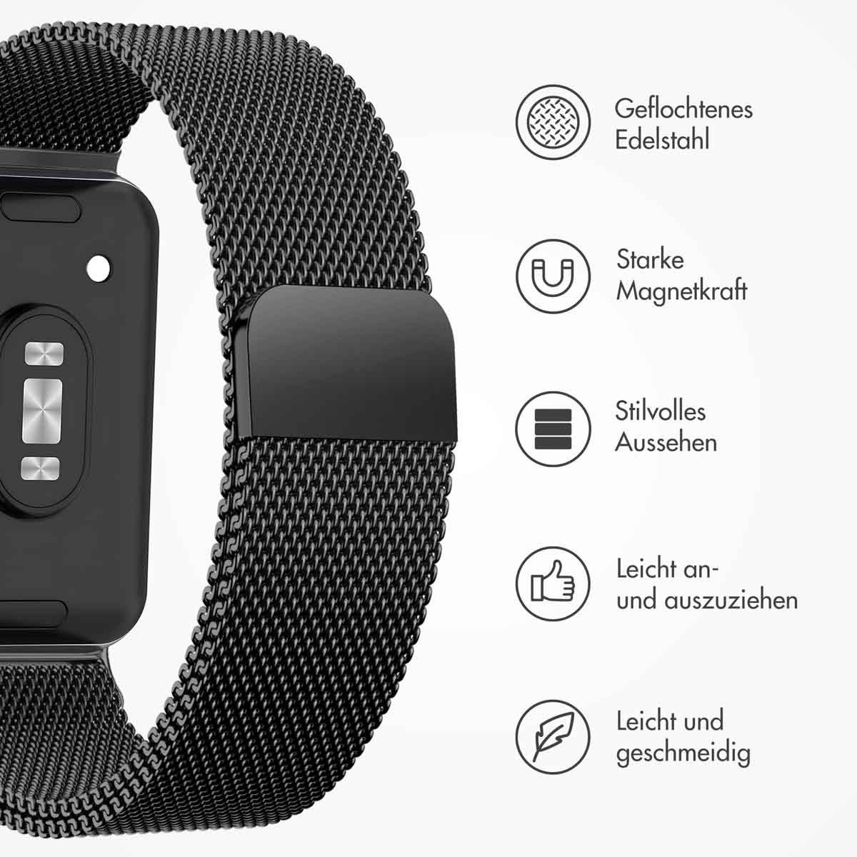 imoshion Smartwatch-Armband imoshion Magnetisches Milanaise Armband für das Samsung Galaxy Fit 3 – Bild 3 von 5