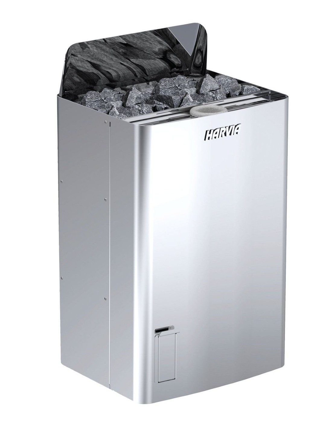 HARVIA Bio-Saunaofen Harvia The Wall Combi 4,5 kW, 4,5 kW, externe Steuerung, Schlanker Wand-Kombiofen mit Verdampfer für 3 - 6 m³