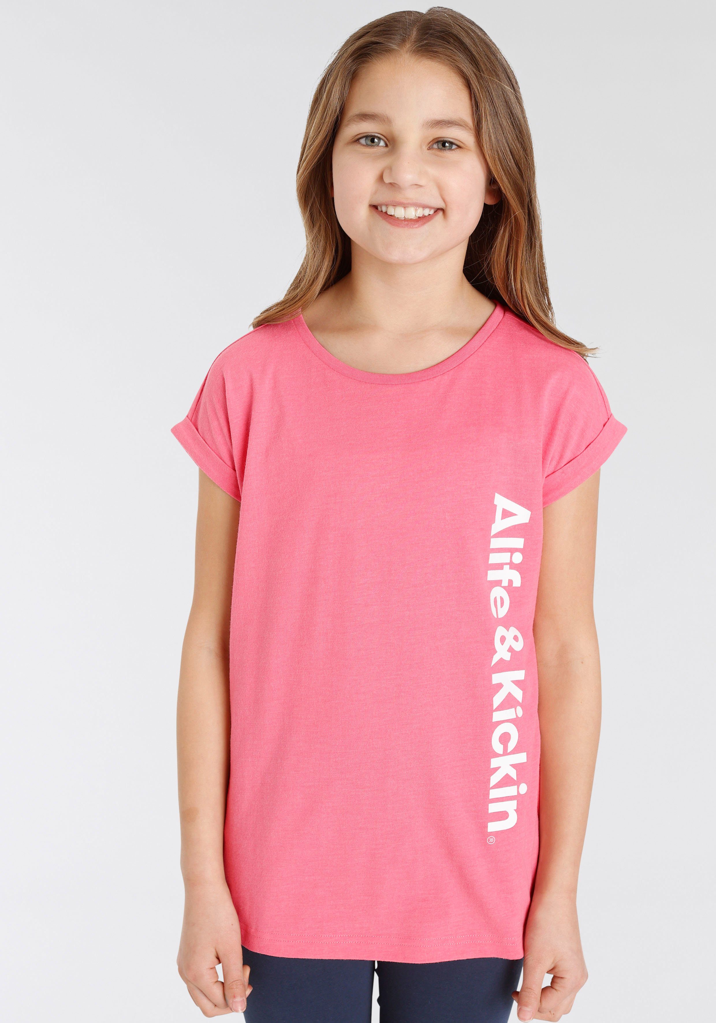 Alife & Kickin T-Shirt NEUE für Logo Kickin MARKE! Kids. mit Druck & Alife