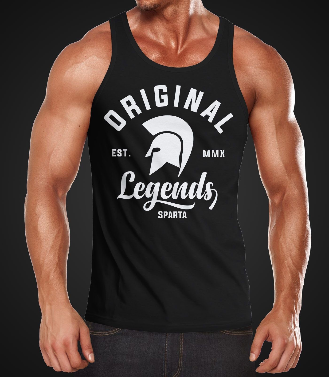 Neverless Tanktop Gladiator Sparta Fighter Original günstig online kaufen