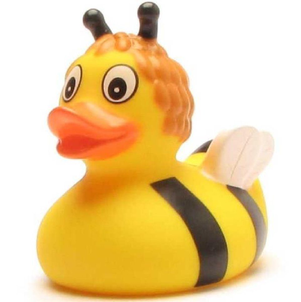 Lilalu Badespielzeug Badeente Biene Mäddchen Quietscheente