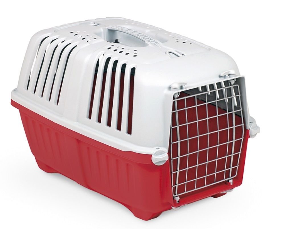 Thumbnail - Ollesch Tiertransportbox Ollesch Transportbox Praktiko 2 mit Metalltür 55 x
