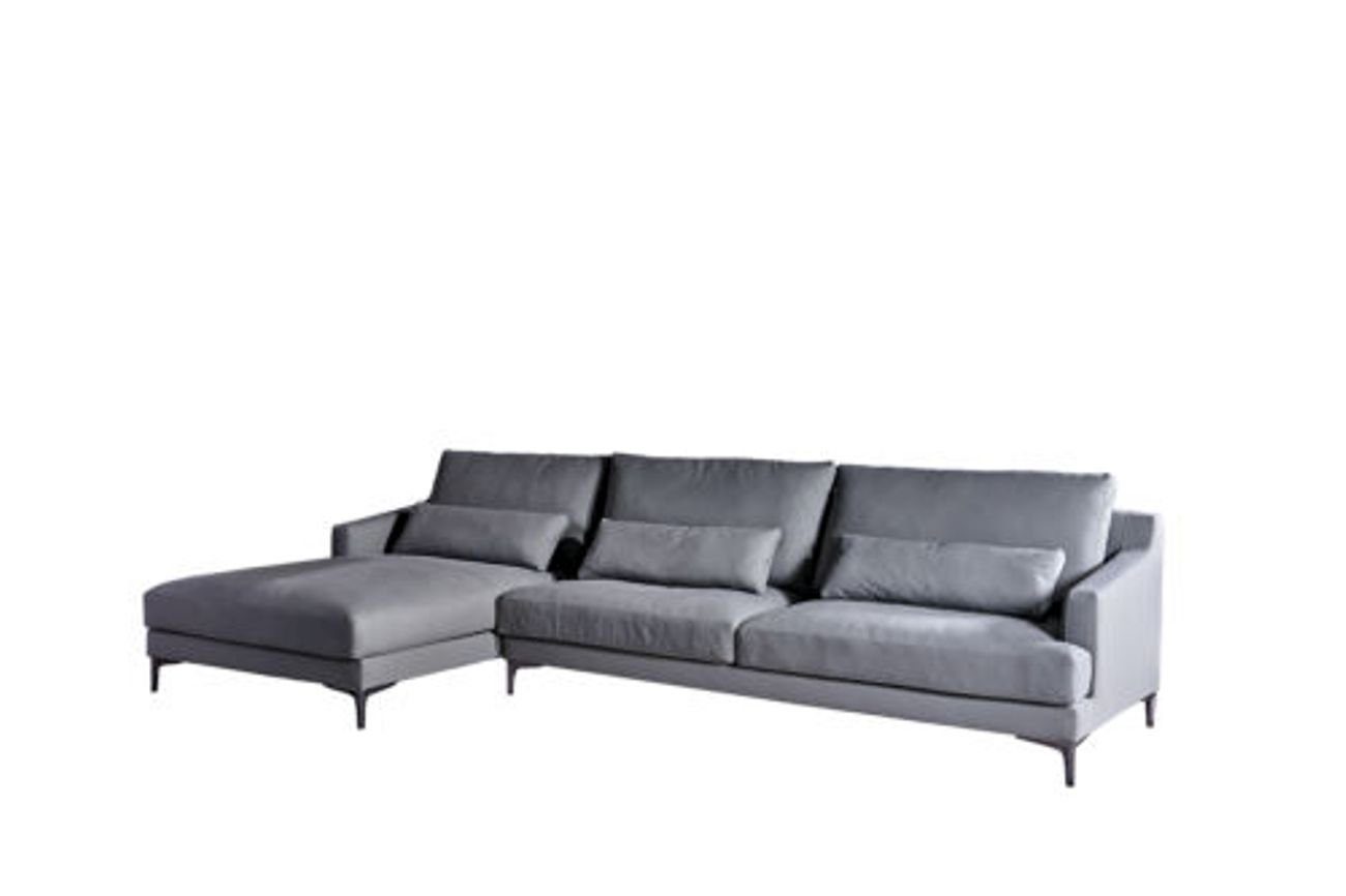 JVmoebel Ecksofa, Italienische Designer Möbel Sofa Couch Polster Sitz Eck Couchen