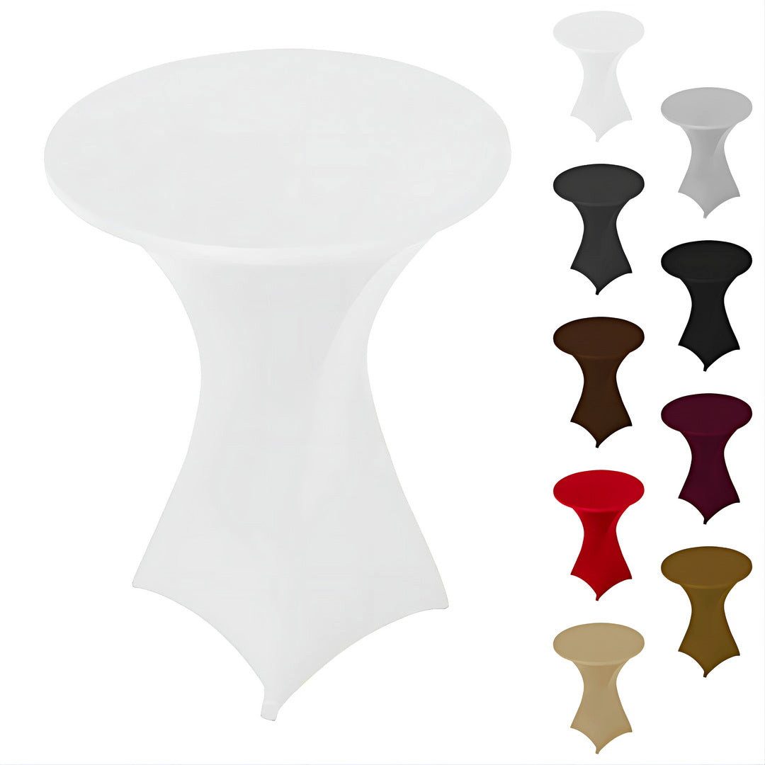 Event Kauf Stehtischhusse Stehtischhusse Stretch – Hussen/Topper für Stehtische Ø 60cm