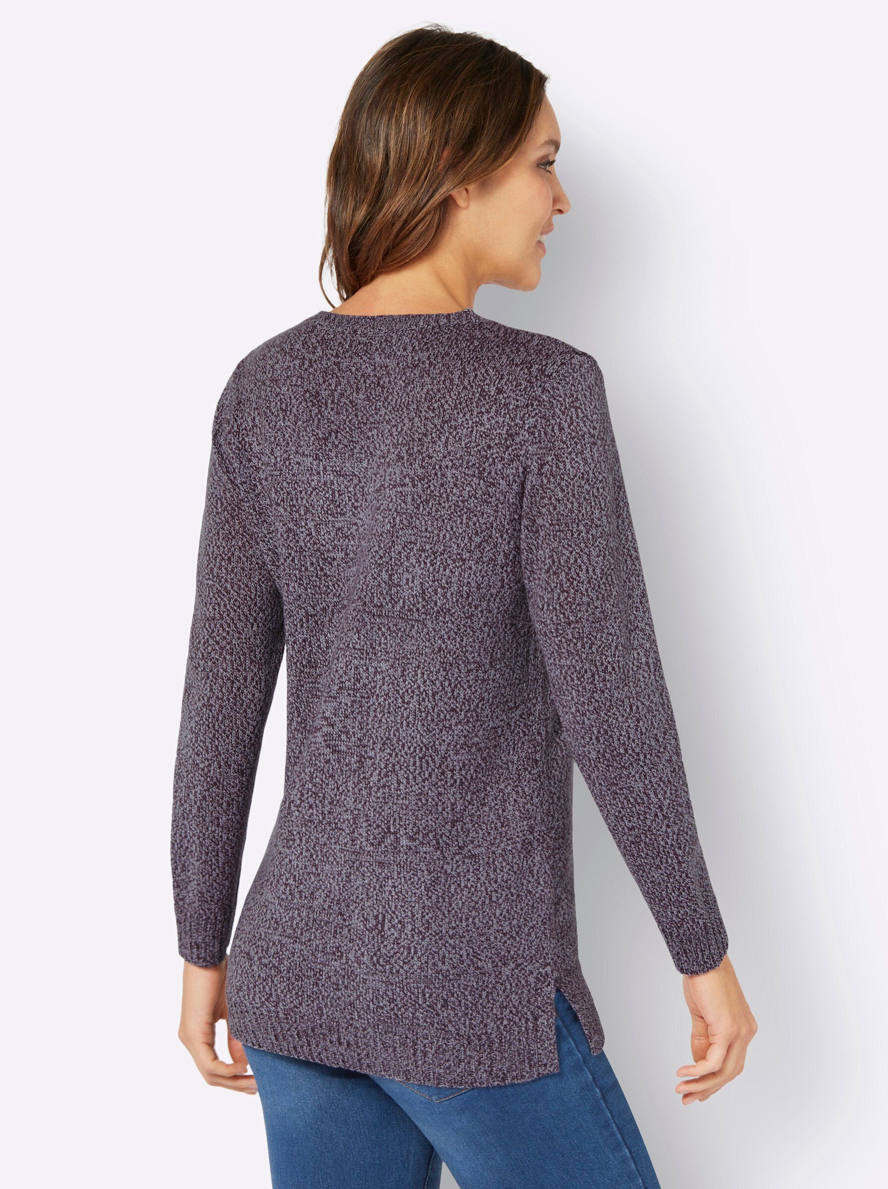 Sieh an! Strickpullover Longpullover günstig online kaufen