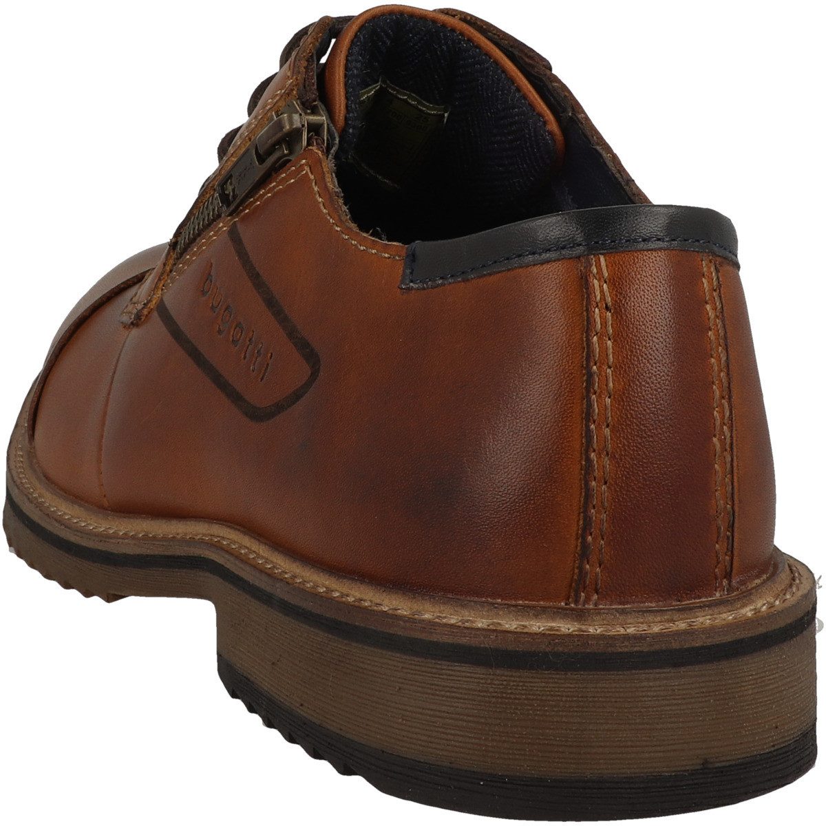 bugatti AUQ01 Herren Schnürschuh Halbschuhe, Freizeitschuhe, Schnürer, Straßenschuhe, Sneaker