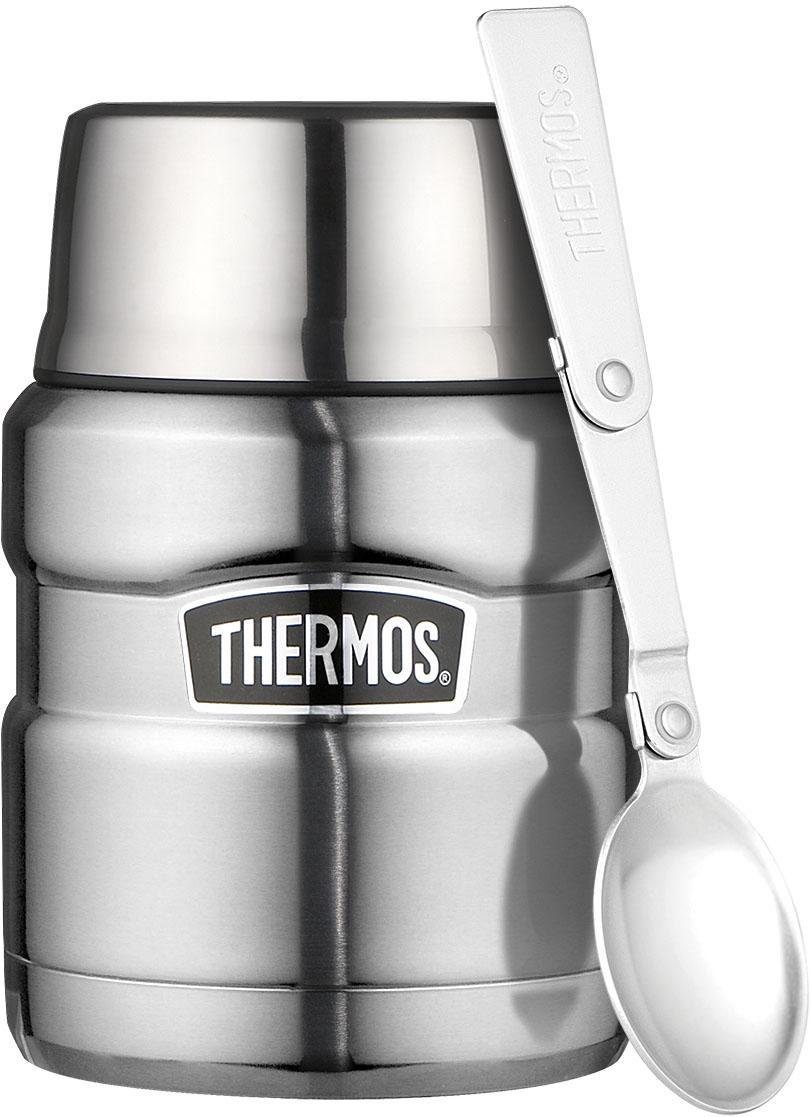 THERMOS Thermobehälter Stainless King, (1-tlg), ml 470 edelstahlfarben Edelstahl