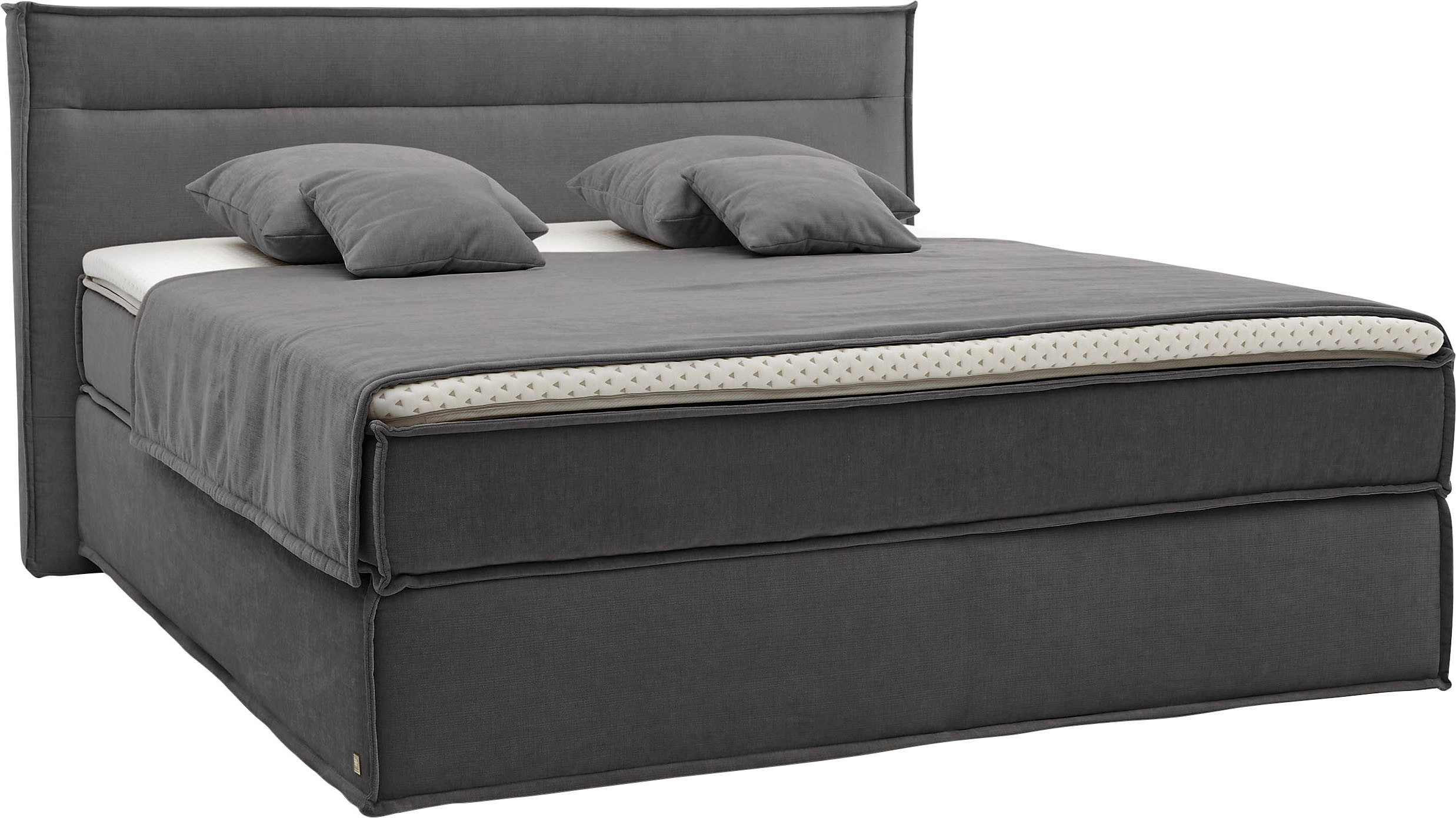 Musterring Boxspringbett JustB! SC100, schwebende Optik, inklusive Topper, verschiedene Farben, 180 x 200 cm