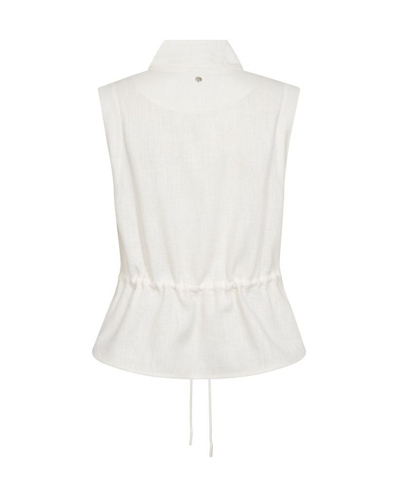Mos Mosh Kurzarmbluse MMLelo Ramie Vest günstig online kaufen