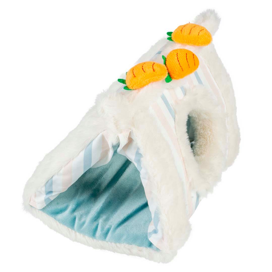DUVO+ Tierbett Duvoplus Kuschelhöhle Striped Dreieck Maße: 20x16x13,5cm