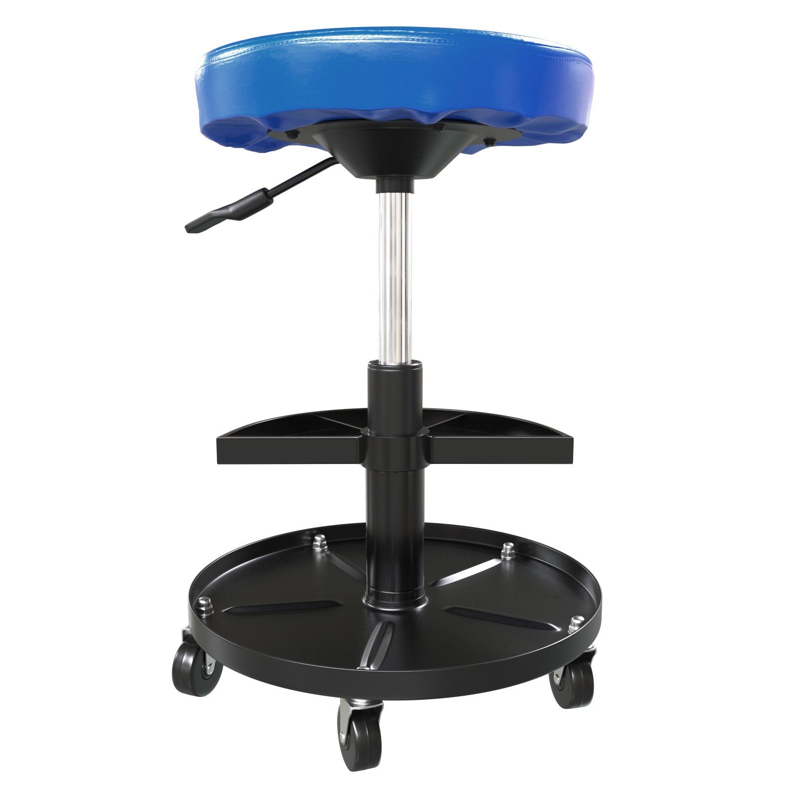 HASKYY Arbeitshocker Werkstatthocker Rollhocker 300 mm Sitz Geleinlage Arbe günstig online kaufen