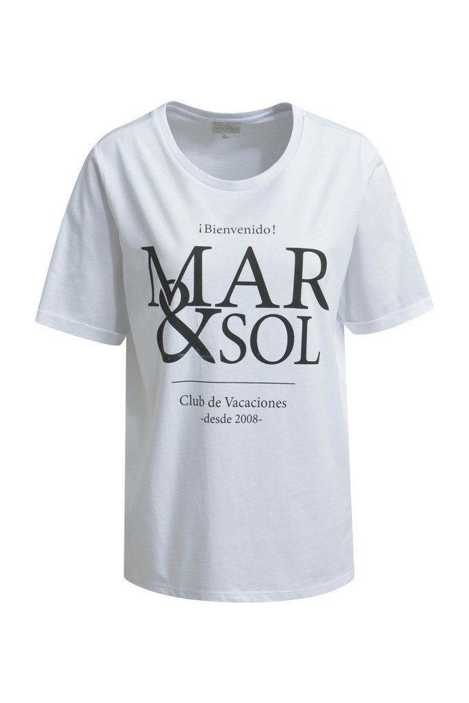 Milano Italy T-Shirt Milano Italy für Damen (1-tlg., keine Angabe)