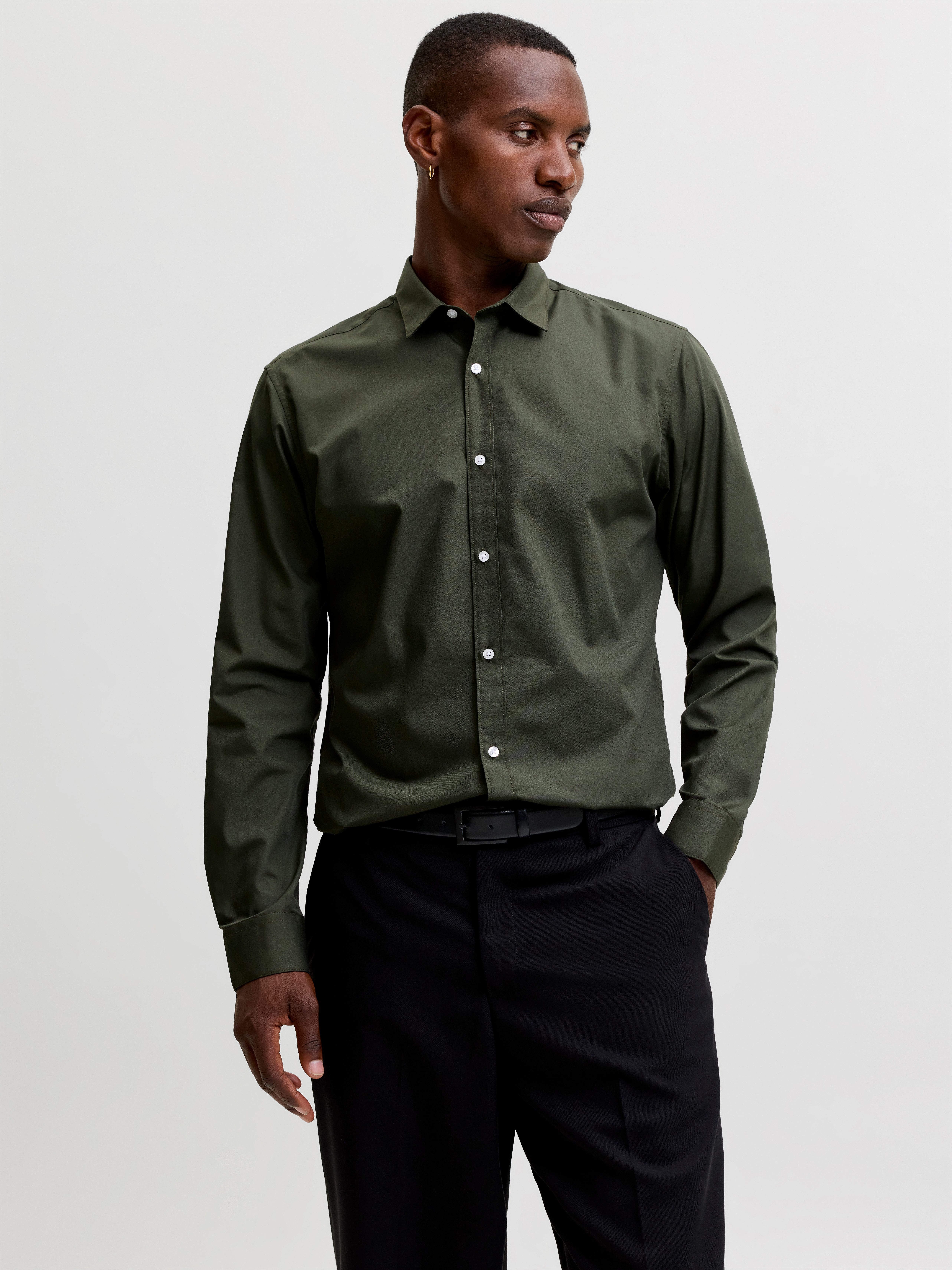 Langarmhemd JJJOE SHIRT LS PLAIN