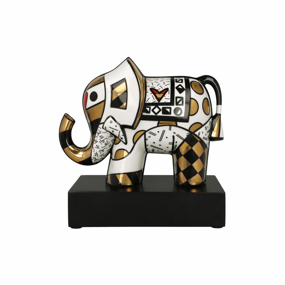 Goebel Dekofigur Romero Britto - Golden Great India 2
