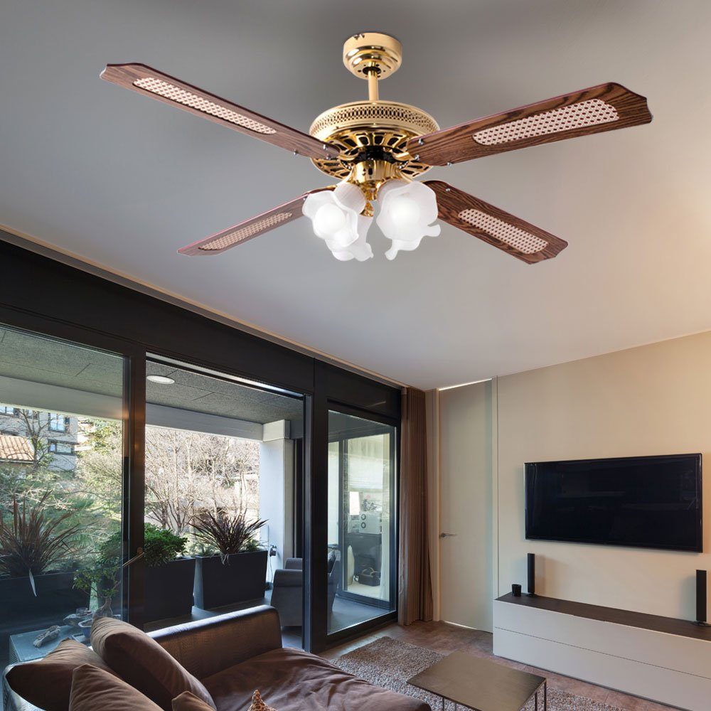 V-TAC Deckenventilator, Decken Ventilator Kühler Zugschalter günstig online kaufen