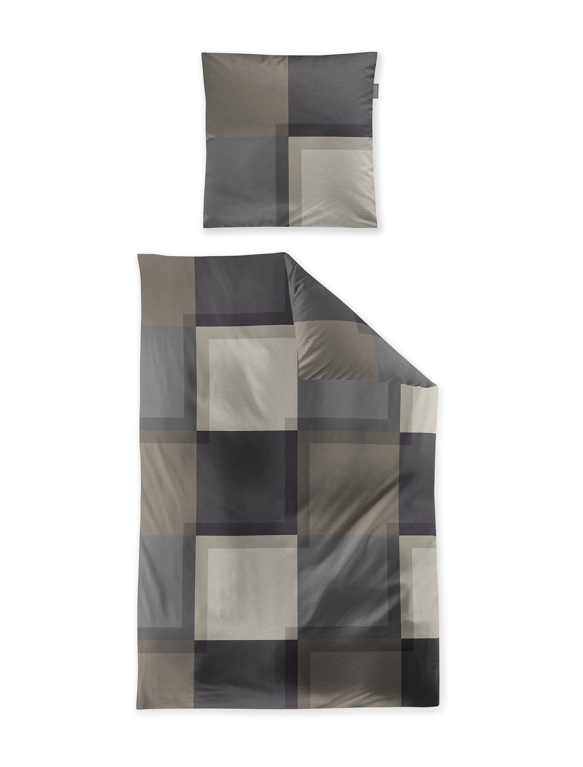 Irisette Bettwäsche Wave 8672-80/332407, 100% Baumwolle, günstig online kaufen