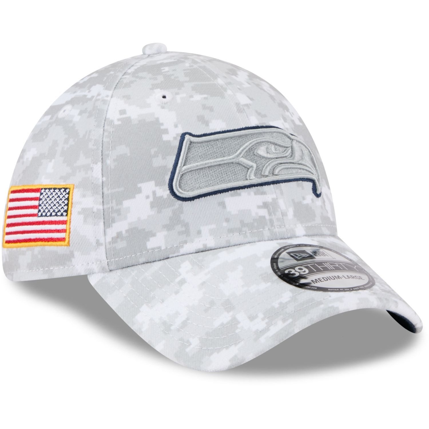 New Era Flex Cap 39Thirty Salute to Service Seattle Seahawks günstig online kaufen