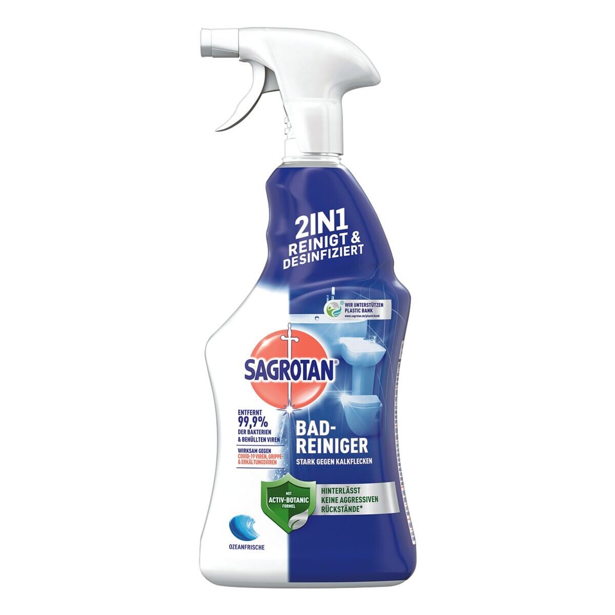 SAGROTAN Ozeanfrische Badreiniger (750 ml)