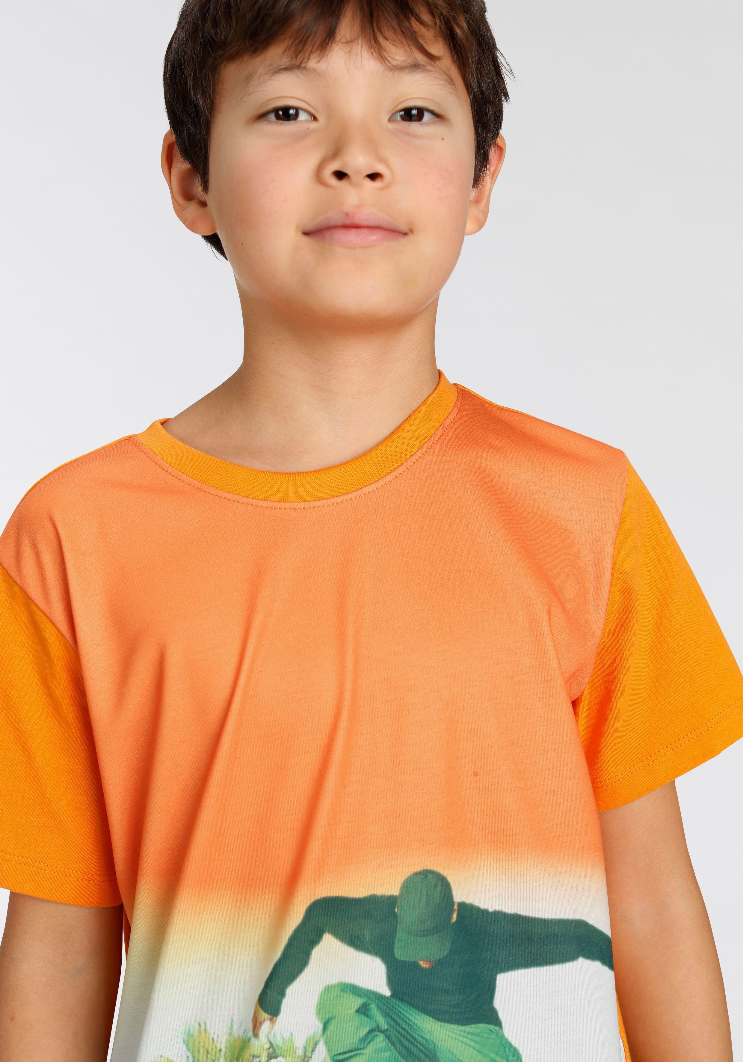 KIDSWORLD T-Shirt Fotodruck SKATER