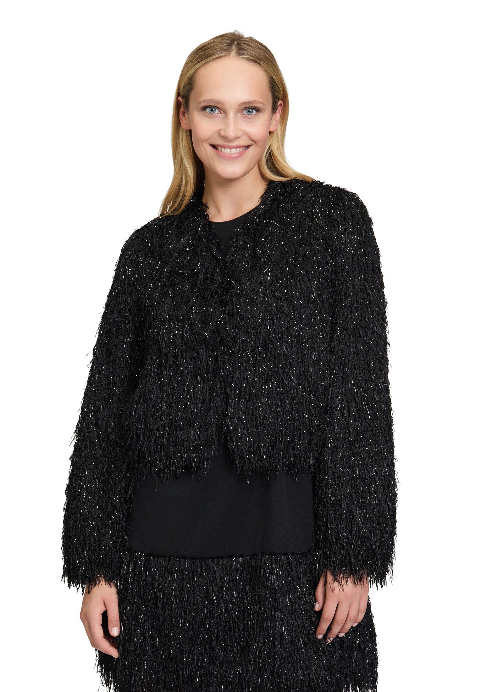 Vera Mont Bomberjacke Vera Mont Bomberjacke mit Lurexfaden