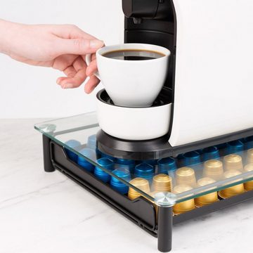 Navaris Aufbewahrungsbox Kapselhalter für Nespresso - Aufbewahrungsbox für 60 Kapseln (1 St)