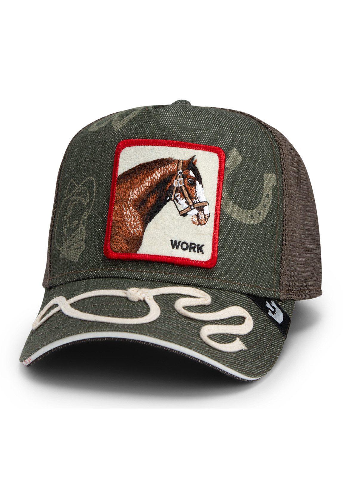 GOORIN Bros. Trucker Cap Goorin Bros. Trucker Cap Double Shift Oliv Khaki