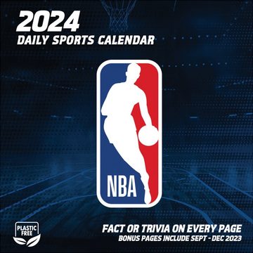 Turner Tischkalender NBA All Team - NBA - Tages-Abreißkalender 2024