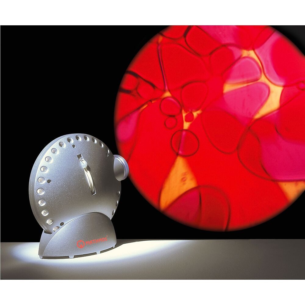 Mathmos Lichttherapiegerät Space-Projektor, Gehäuse aus ABS-Kunststoff
