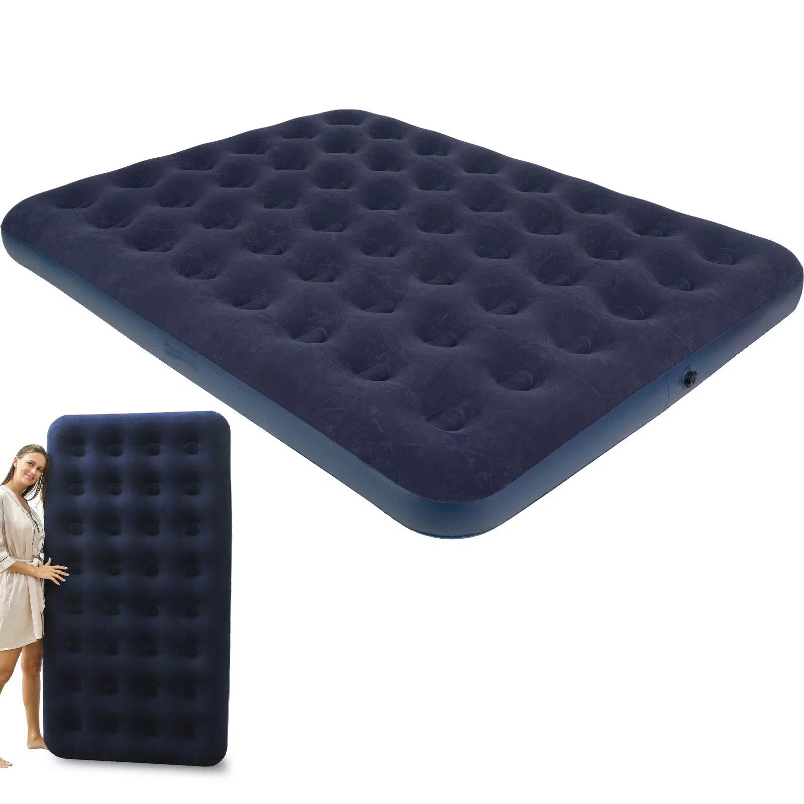 BlingBin Luftbett Luftmatratze, Reisebett Bett, Aufblasbares günstig online kaufen