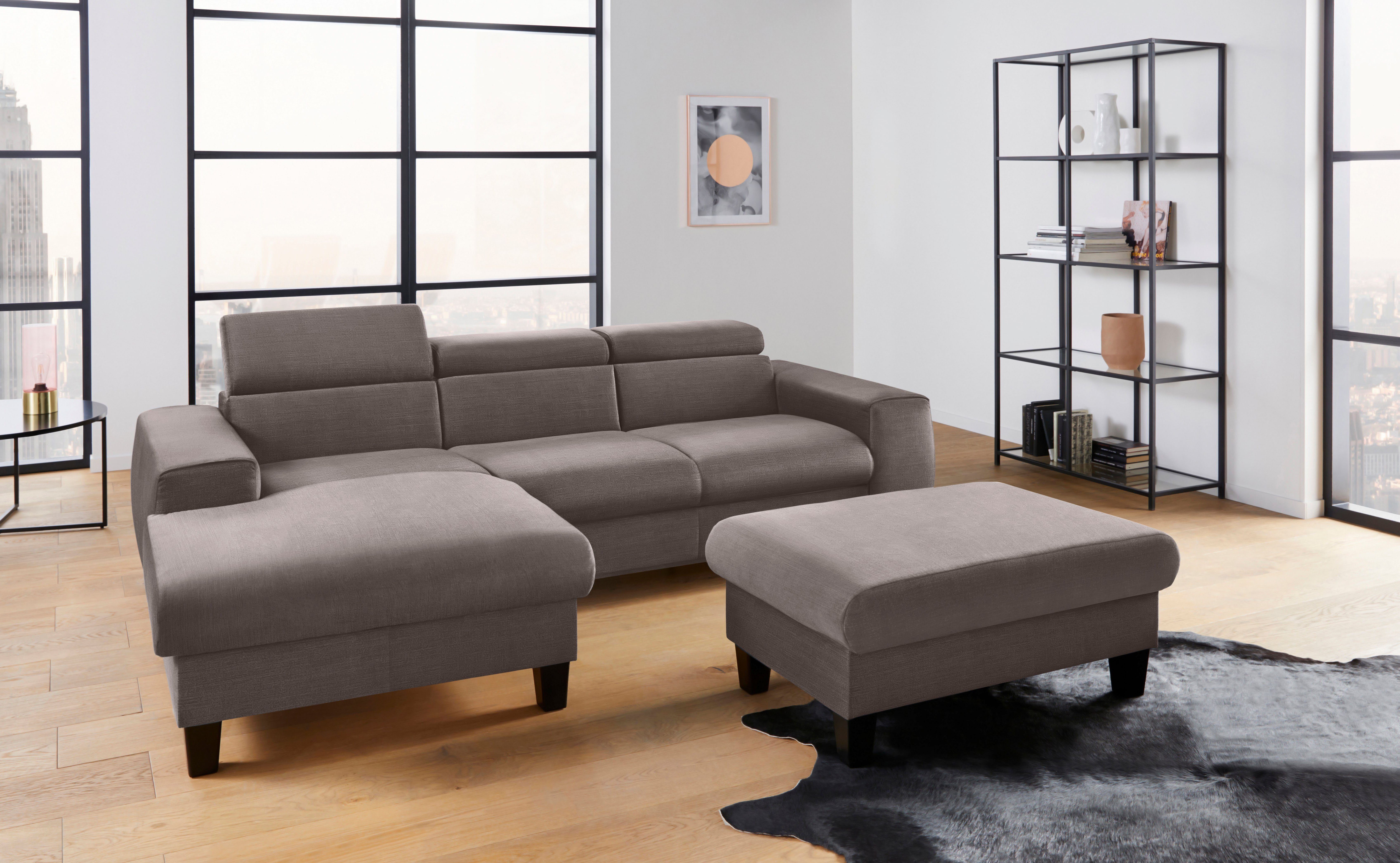 COTTA Polstergarnitur Morven L-Form, (Set), Set bestehend aus: Ecksofa mit günstig online kaufen