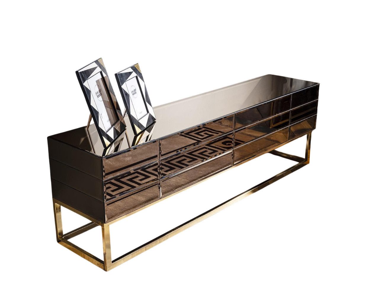 Xlmoebel Lowboard Luxuriöses Sideboard im modernen Design aus hochwertigen Materialien (1 St., TV-Ständer), Hergestellt in Europa