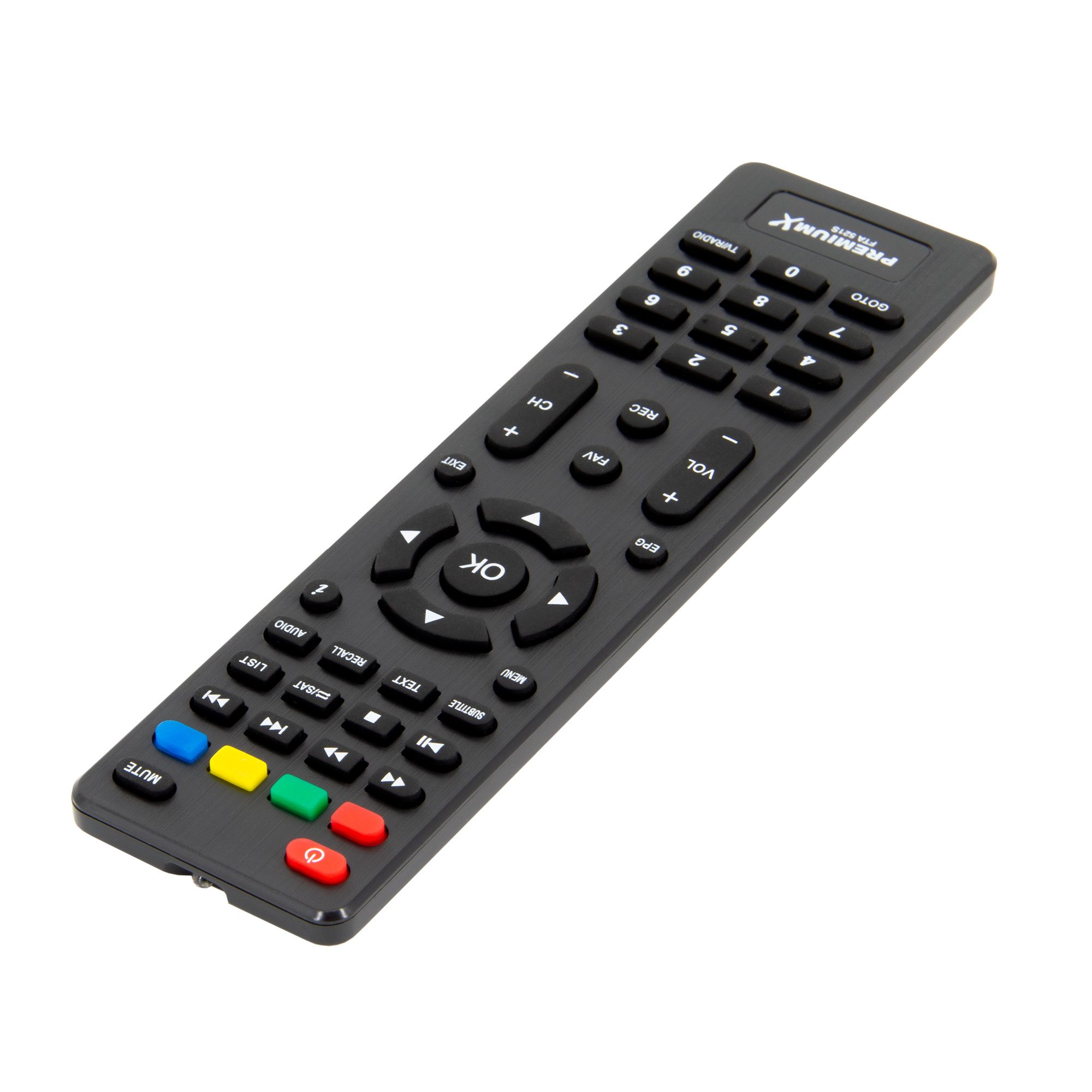 PremiumX Fernbedienung für HD 521 521S FTA Ersatzfernbedienung 521 Sat Receiver SAT-Receiver