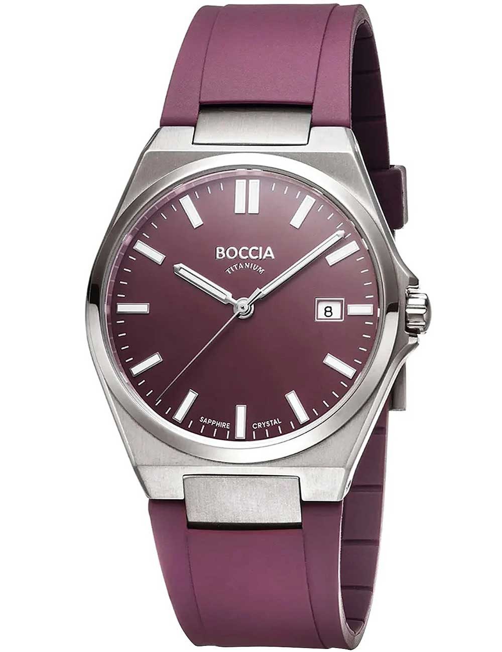 Quarzuhr Boccia 3667-03 Herrenuhr Titanium Saphirglas 39mm 5ATM Boccia 3667-03 Herrenuhr Titanium Saphirglas 39mm 5ATM
