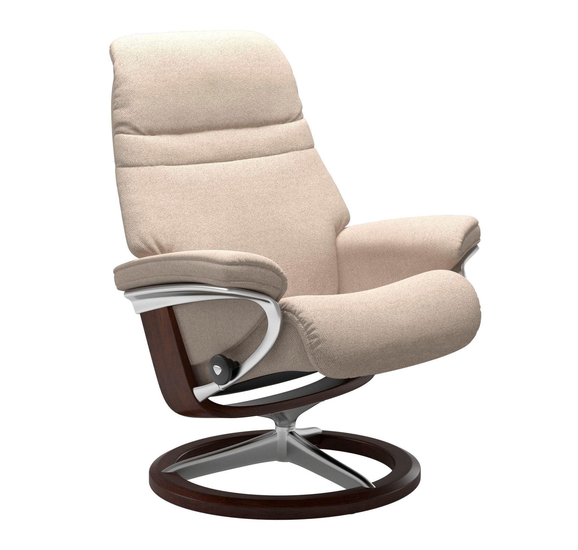 Base, Gestell Größe Sunrise, Signature Stressless® L, mit Braun Relaxsessel